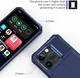 Apple iPhone 15 Pro 3 in 1 Back Cover Portemonnee Hoesje Donkerblauw afbeelding 9