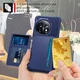 OnePlus 11 3 in 1 Back Cover Portemonnee Hoesje Donkerblauw afbeelding 8