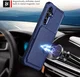 Samsung Galaxy A34 3 in 1 Back Cover Portemonnee Hoesje Donkerblauw afbeelding 5