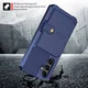 Samsung Galaxy A34 3 in 1 Back Cover Portemonnee Hoesje Donkerblauw afbeelding 6