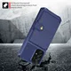 Samsung Galaxy A53 3 in 1 Back Cover Portemonnee Hoesje Donkerblauw afbeelding 4