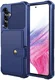 Samsung Galaxy A54 3 in 1 Back Cover Portemonnee Hoesje Donkerblauw afbeelding 4