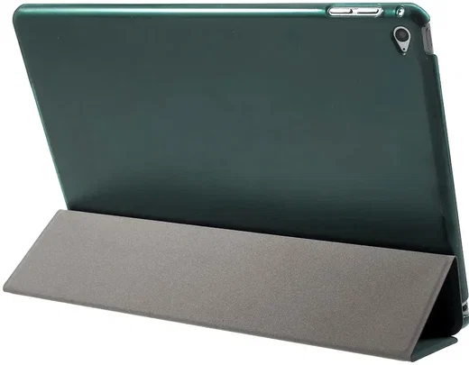 Apple iPad 9.7 2017 / 2018 / Air (2) Hoes Tri-Fold Book Case Groen afbeelding 10