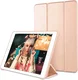 Apple iPad 9.7 2017 / 2018 / Air (2) Hoes Tri-Fold Book Case Roze