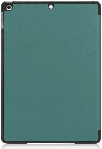 Apple iPad 10.2 (2021/2020/2019) Hoes Tri-Fold Book Case Groen afbeelding 11