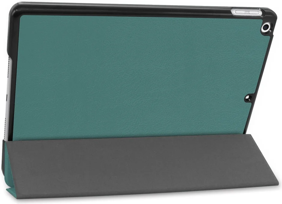 Apple iPad 10.2 (2021/2020/2019) Hoes Tri-Fold Book Case Groen afbeelding 12