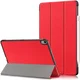 Apple iPad Air 10.9 (2020 / 2022) Hoes Tri-Fold Book Case Rood afbeelding 1