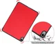 Apple iPad Air 10.9 (2020 / 2022) Hoes Tri-Fold Book Case Rood afbeelding 12