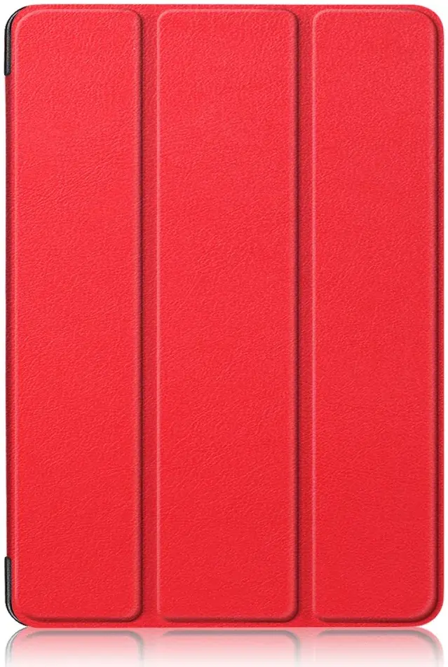 Apple iPad Air 10.9 (2020 / 2022) Hoes Tri-Fold Book Case Rood afbeelding 3
