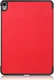 Apple iPad Air 10.9 (2020 / 2022) Hoes Tri-Fold Book Case Rood afbeelding 11