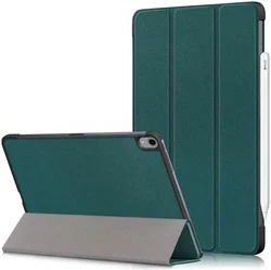 Apple iPad Air 10.9 (2020 / 2022) Hoes Tri-Fold Book Case Groen afbeelding
