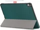 Apple iPad Air 10.9 (2020 / 2022) Hoes Tri-Fold Book Case Groen afbeelding 2