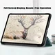 Apple iPad Air 10.9 (2020 / 2022) Hoes Tri-Fold Book Case Groen afbeelding 5