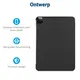 iPad Pro 12.9 Hoes Tri-Fold Book Case met Standaard Zwart afbeelding 3