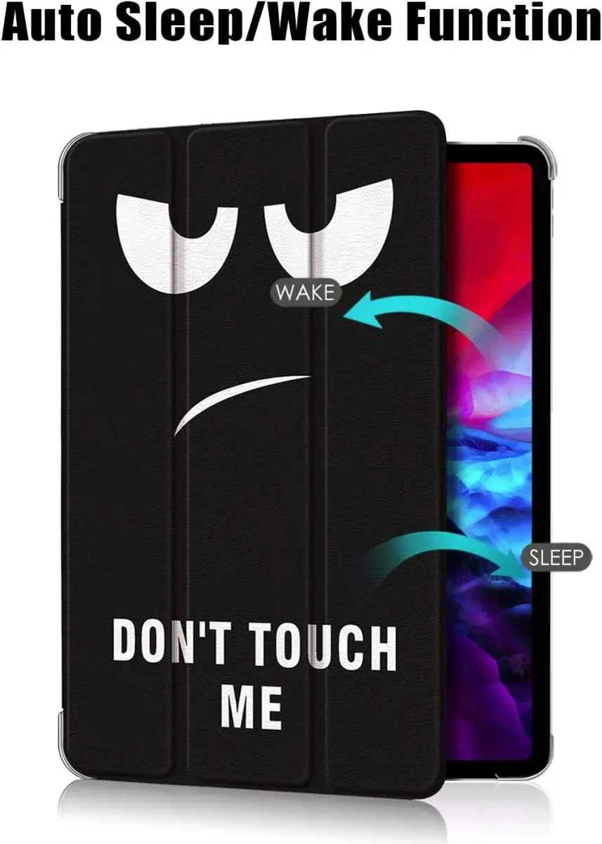 iPad Pro 12.9 Hoes Tri-Fold Book Case met Standaard Touch afbeelding 2