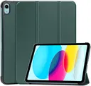 Apple iPad 11 (2025) / 10.9 (2022) Hoes Tri-Fold Book Case Groen