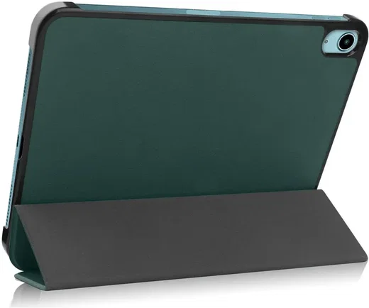 Apple iPad 11 (2025) / 10.9 (2022) Hoes Tri-Fold Book Case Groen afbeelding 12
