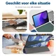 Apple iPad 11 (2025) / 10.9 (2022) Hoes Tri-Fold Book Case Sterrennacht Print afbeelding 10