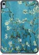 Apple iPad 11 (2025) / 10.9 (2022) Hoes Tri-Fold Book Case Blossom Print afbeelding 11