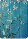 Apple iPad 11 (2025) / 10.9 (2022) Hoes Tri-Fold Book Case Blossom Print afbeelding 12