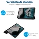 Apple iPad 11 (2025) / 10.9 (2022) Hoes Tri-Fold Book Case Touch Print afbeelding 6