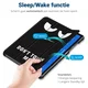 Apple iPad 11 (2025) / 10.9 (2022) Hoes Tri-Fold Book Case Touch Print afbeelding 9