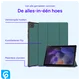 Samsung Galaxy Tab A8 Hoes Tri-Fold Book Case Groen afbeelding 5