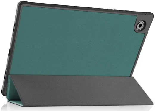 Samsung Galaxy Tab A8 Hoes Tri-Fold Book Case Groen afbeelding 12