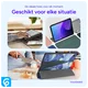 Samsung Galaxy Tab A8 Hoes Tri-Fold Book Case Sterrennacht afbeelding 5