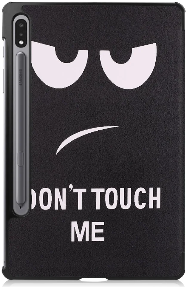 Samsung Galaxy Tab S9 Hoes Tri-Fold Book Case met Standaard Touch Print afbeelding 9