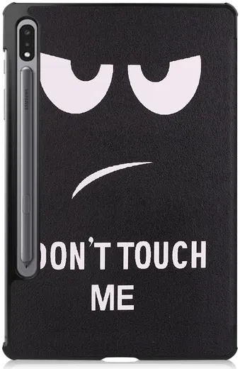 Samsung Galaxy Tab S9 Hoes Tri-Fold Book Case met Standaard Touch Print afbeelding 9