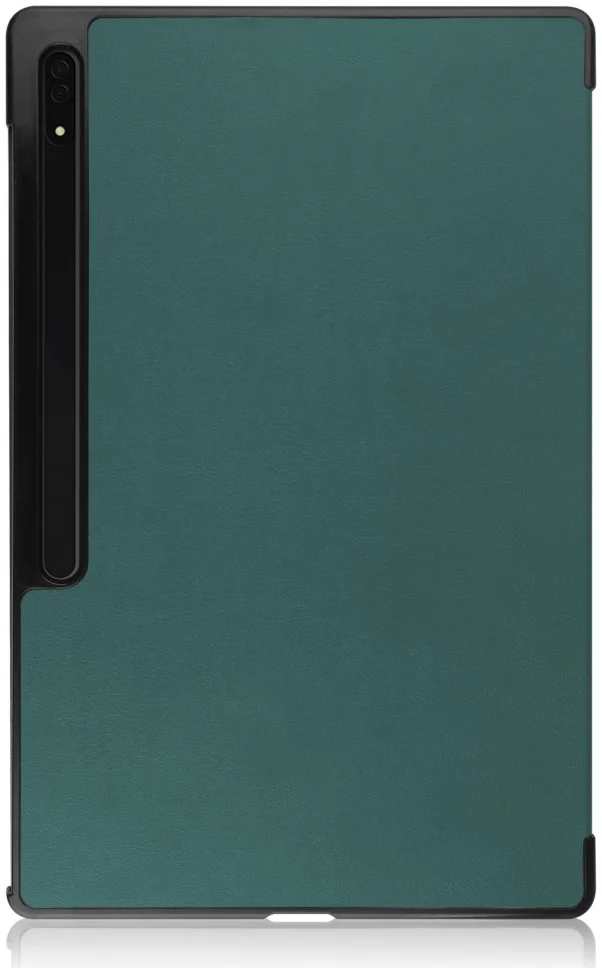 Samsung Galaxy Tab S11 Ultra / S10 Ultra Hoes Tri-Fold Book Case Standaard Groen afbeelding 11