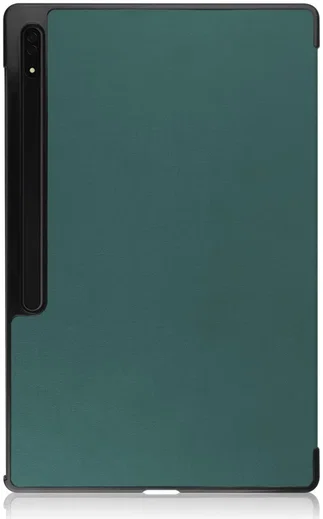 Samsung Galaxy Tab S11 Ultra / S10 Ultra Hoes Tri-Fold Book Case Standaard Groen afbeelding 11