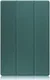 Samsung Galaxy Tab S11 Ultra / S10 Ultra Hoes Tri-Fold Book Case Standaard Groen afbeelding 12