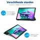 Lenovo Tab M10 Plus Gen 3 Hoes Tri-Fold Book Case Groen afbeelding 6