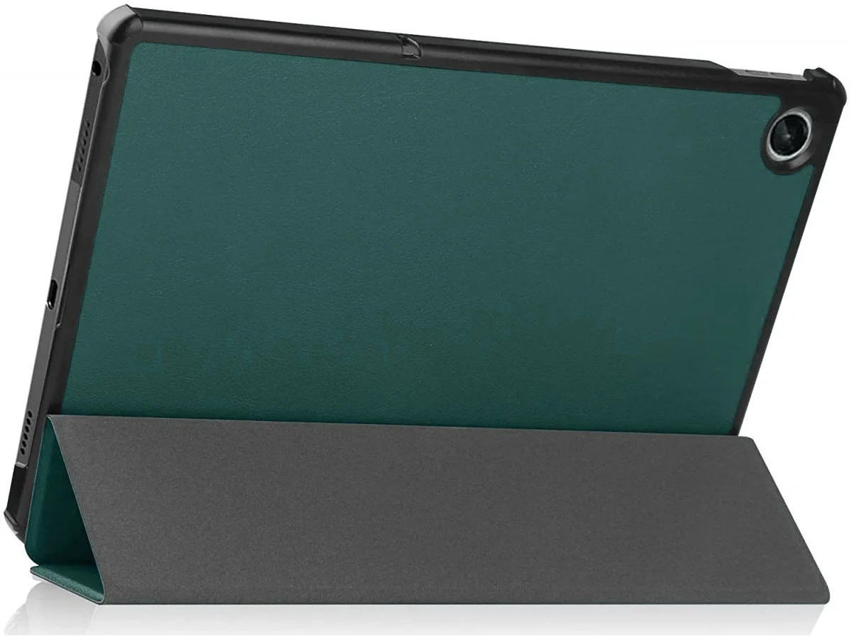 Lenovo Tab M10 Plus Gen 3 Hoes Tri-Fold Book Case Groen afbeelding 10