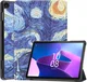 Lenovo Tab M10 Plus Gen 3 Hoes Tri-Fold Book Case Sterrennacht