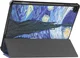 Lenovo Tab M10 Plus Gen 3 Hoes Tri-Fold Book Case Sterrennacht afbeelding 11