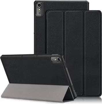Lenovo Tab P11 Gen 2 Hoes Tri-Fold Book Case met Standaard Zwart