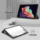 Lenovo Tab P11 Gen 2 Hoes Tri-Fold Book Case met Standaard Zwart afbeelding 6
