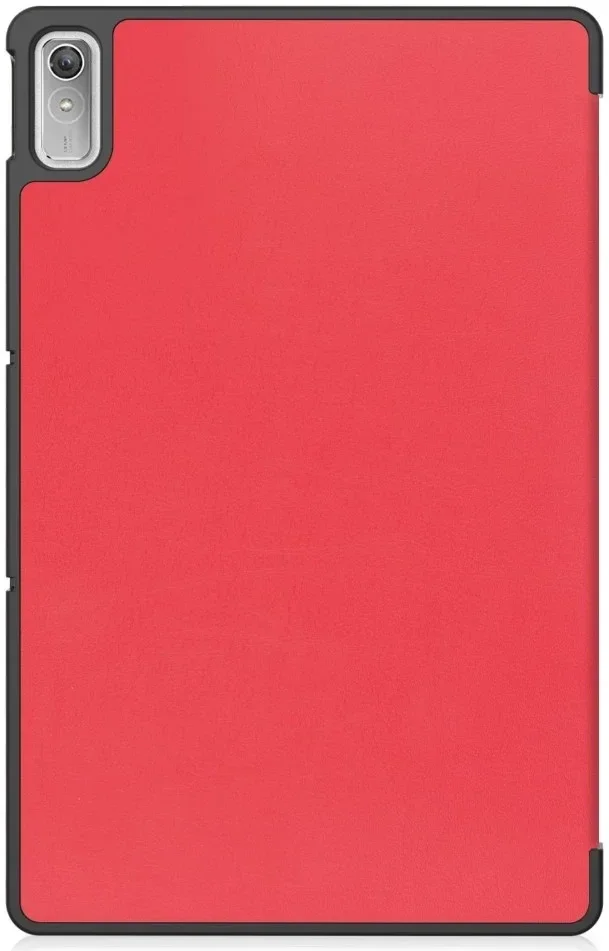 Lenovo Tab P11 Gen 2 Hoes Tri-Fold Book Case met Standaard Rood afbeelding 12