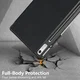 Lenovo Tab P11 Pro Gen 2 Hoes Tri-Fold Book Case met Standaard Zwart afbeelding 6