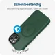 Apple iPhone 11 Hoesje met MagSafe Back Cover Matte Donkergroen afbeelding 8