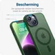Apple iPhone 11 Hoesje met MagSafe Back Cover Matte Donkergroen afbeelding 5