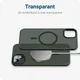 Apple iPhone 11 Hoesje met MagSafe Back Cover Matte Donkergroen afbeelding 11