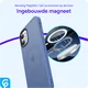 Apple iPhone 11 Hoesje met MagSafe Back Cover Matte Blue afbeelding 2