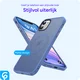 Apple iPhone 11 Hoesje met MagSafe Back Cover Matte Blue afbeelding 5