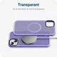 Apple iPhone 12 / 12 Pro Hoesje met MagSafe Matte Back Cover Lila afbeelding 10