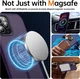 Apple iPhone 12 Pro Max Hoesje MagSafe Back Cover Matte Paars afbeelding 4