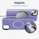 Apple iPhone 13 Hoesje met MagSafe Back Cover Matte Violet afbeelding 2